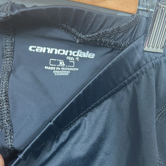 Cannondale Black cycling biker padded short size XL - Picture 5 of 6